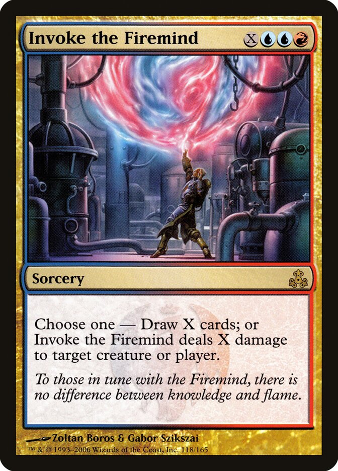 Invoke the Firemind card front