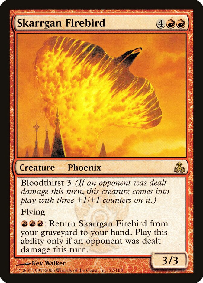 Skarrgan Firebird card front