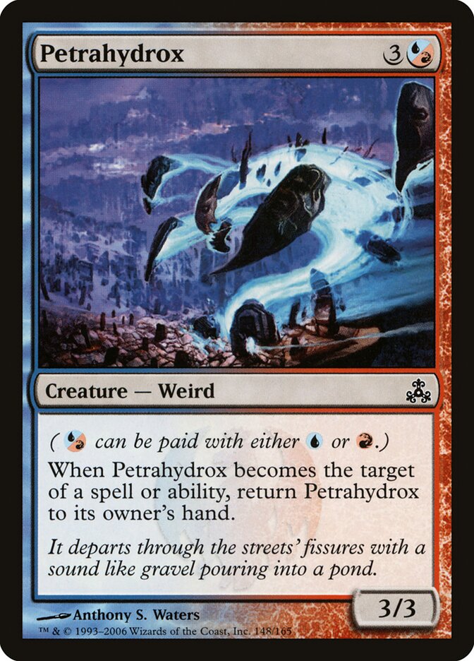 Petrahydrox card front