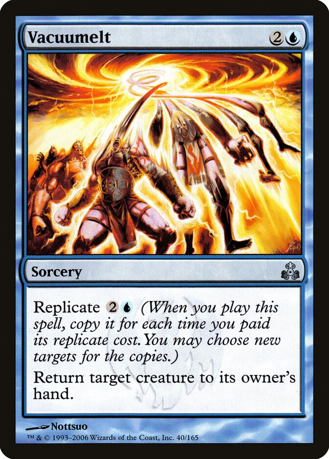 Vacuumelt card front