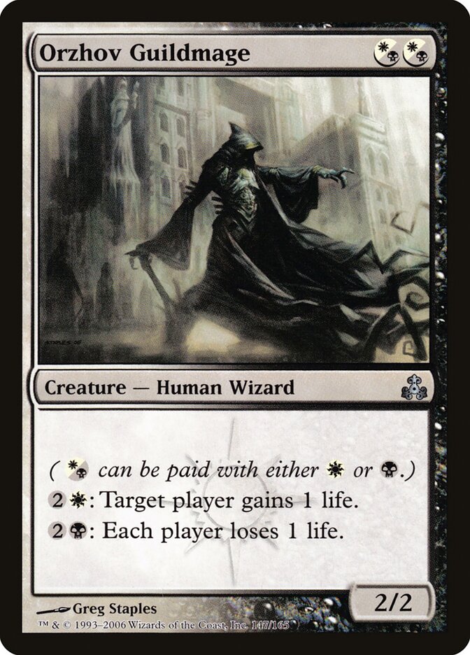 Orzhov Guildmage card front