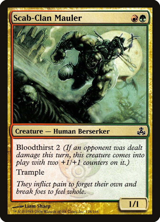 Scab-Clan Mauler card front