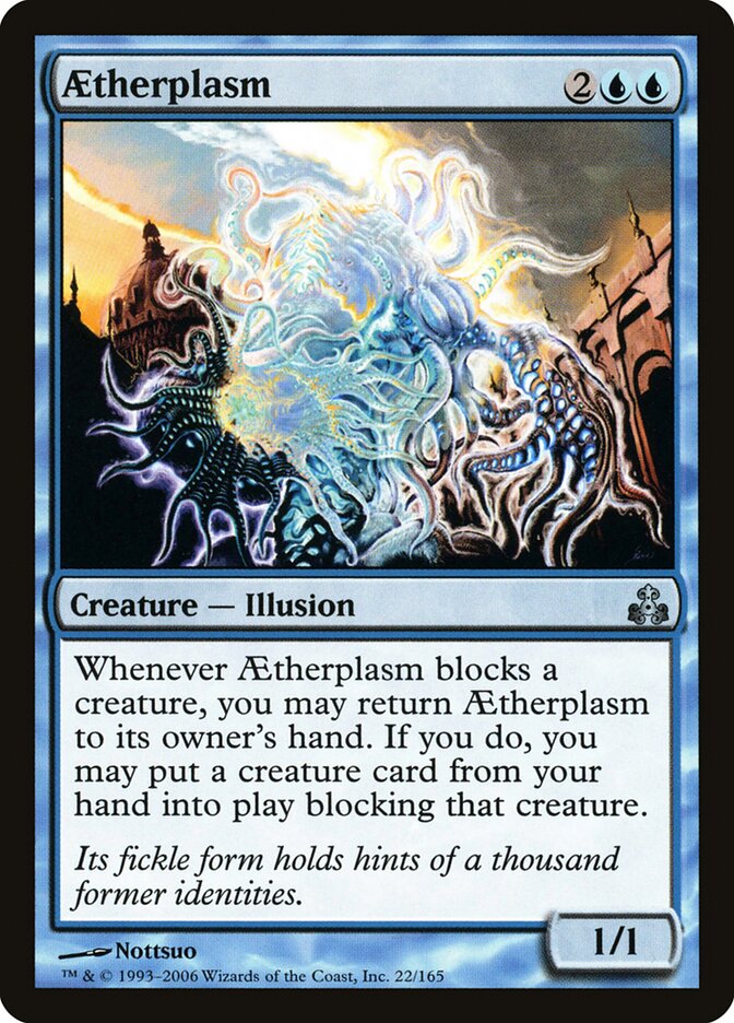 Aetherplasm card front