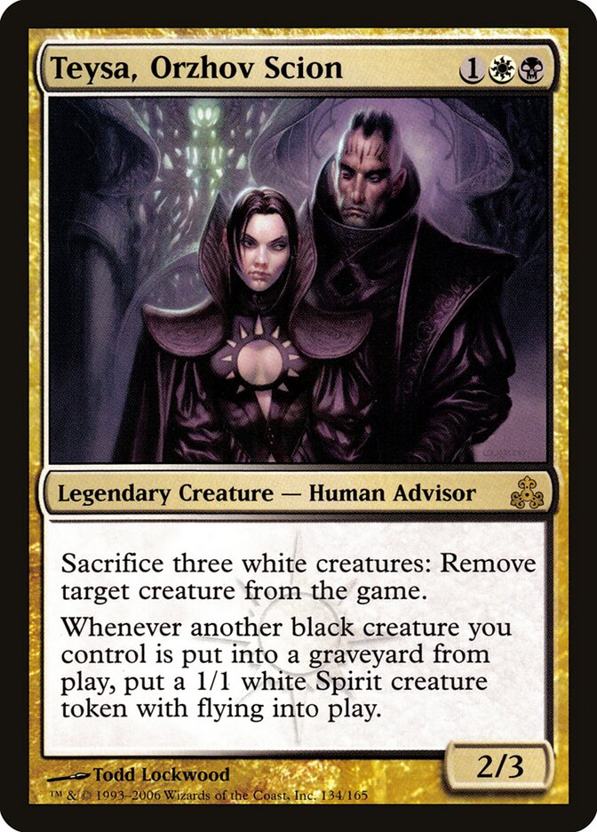 Teysa, Orzhov Scion card front