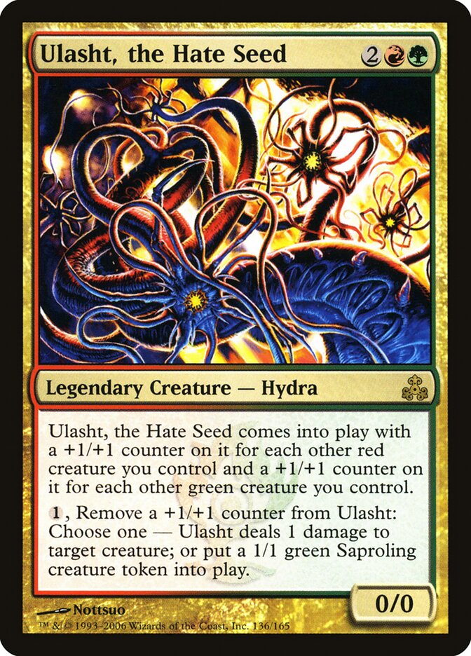 Ulasht, the Hate Seed card front