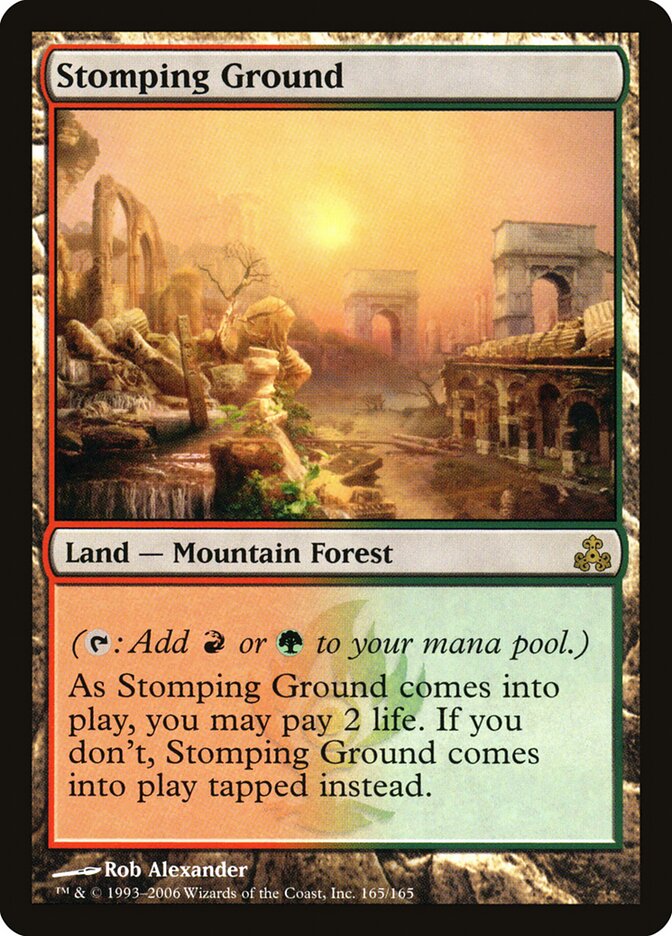 Stomping Ground card front