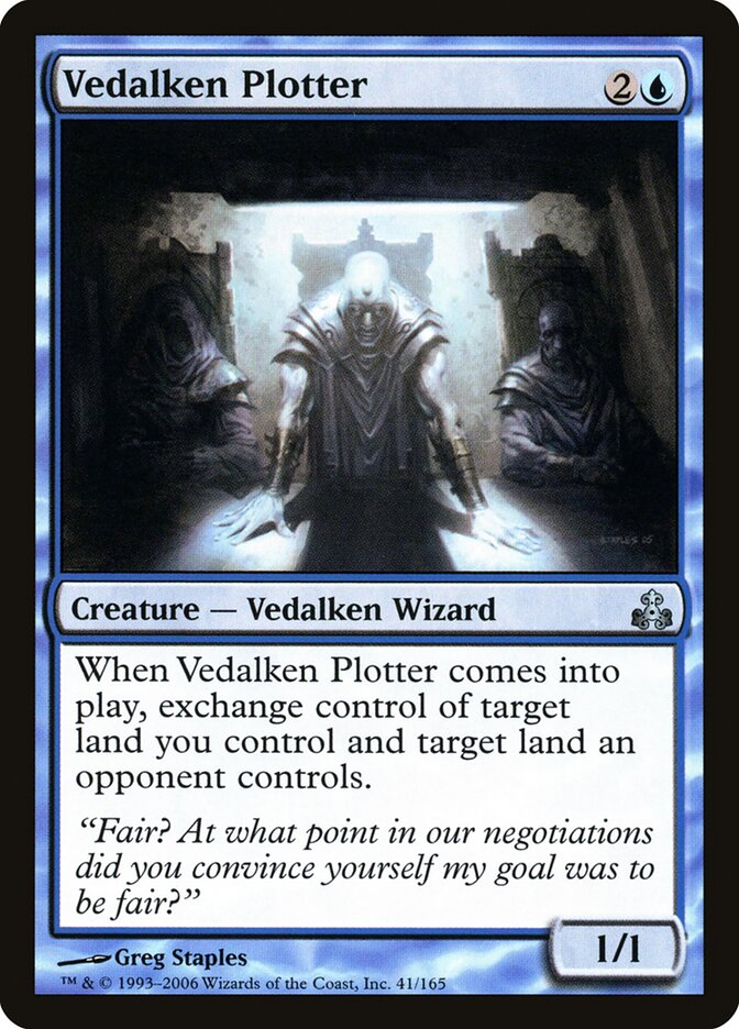 Vedalken Plotter card front