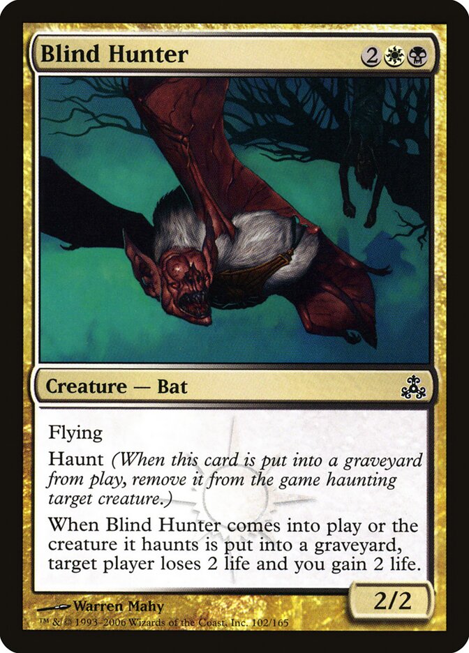 Blind Hunter card front