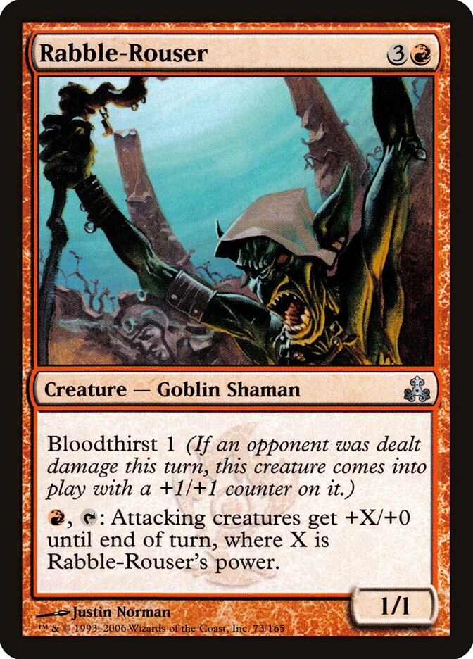 Rabble-Rouser card front