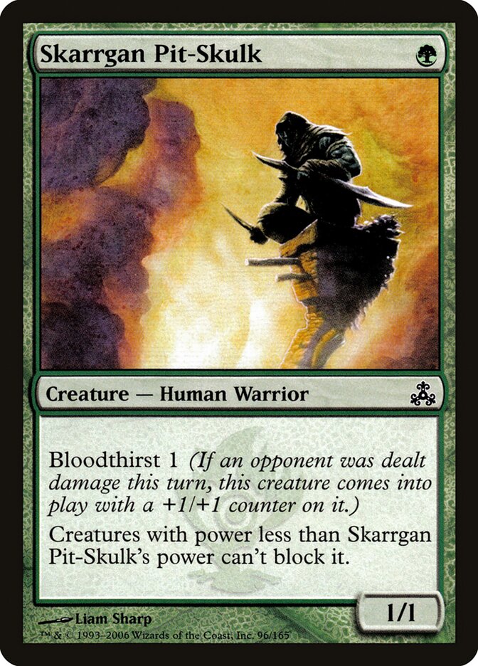 Skarrgan Pit-Skulk card front