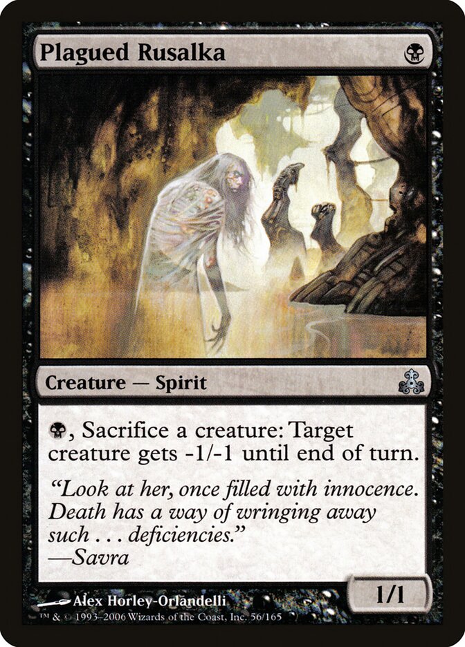 Plagued Rusalka card front