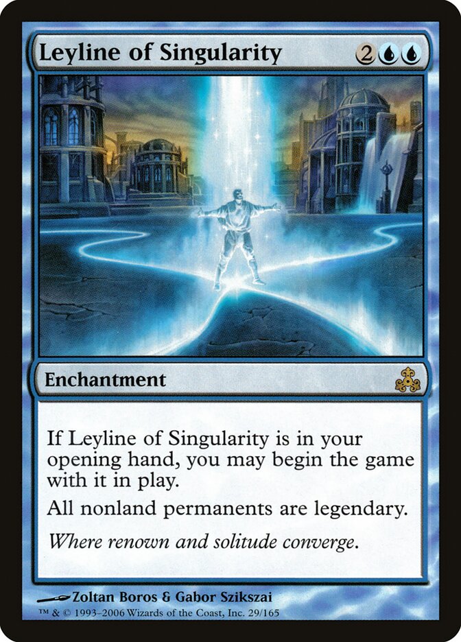Leyline of Singularity card front