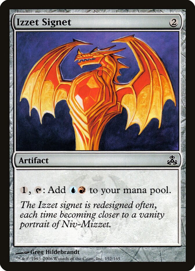 Izzet Signet card front
