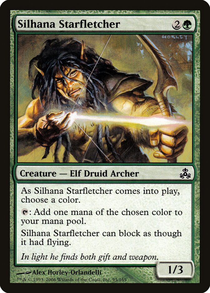 Silhana Starfletcher card front