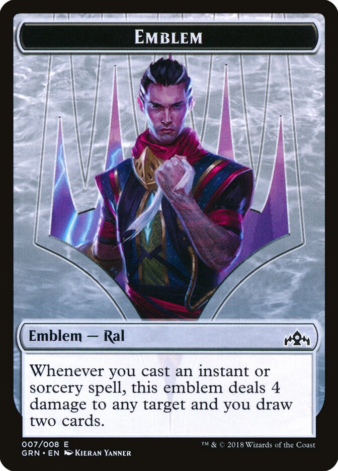 Ral, Izzet Viceroy Emblem card front