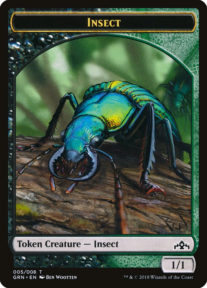 Insect card front