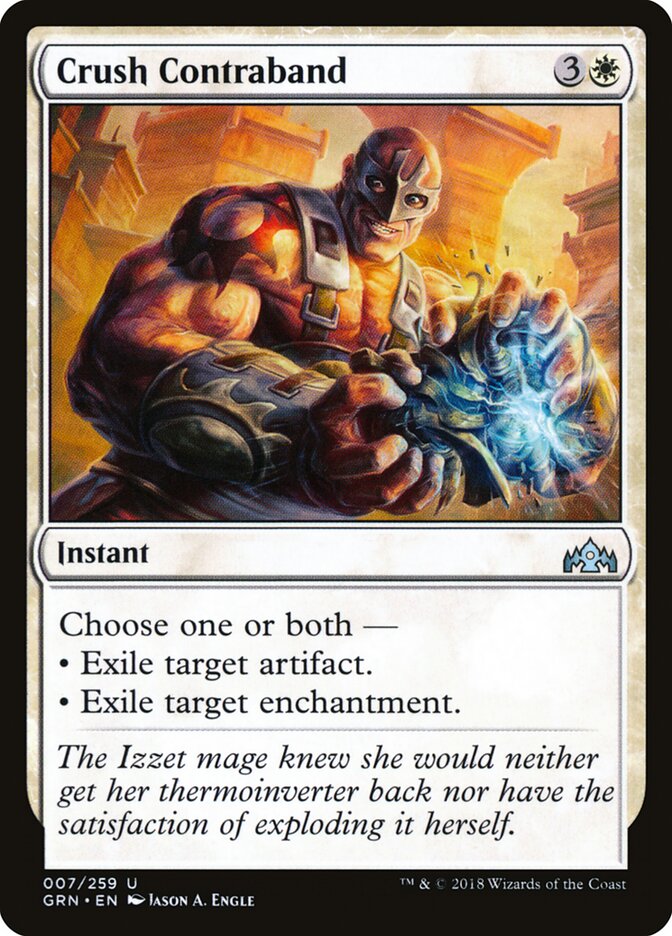 Crush Contraband card front