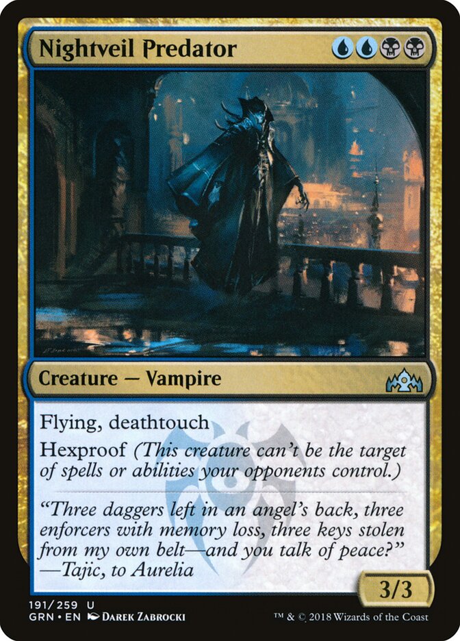 Nightveil Predator card front