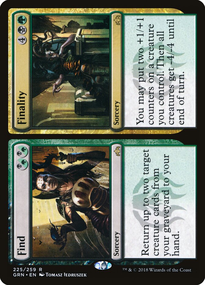 Find card front