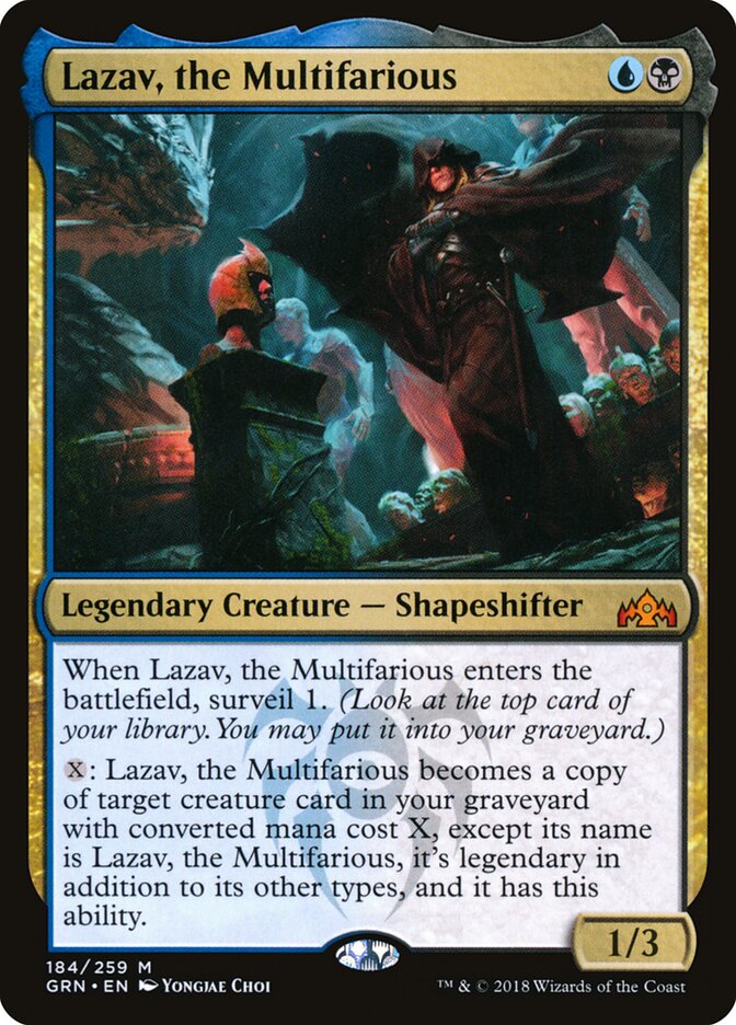 Lazav, the Multifarious card front
