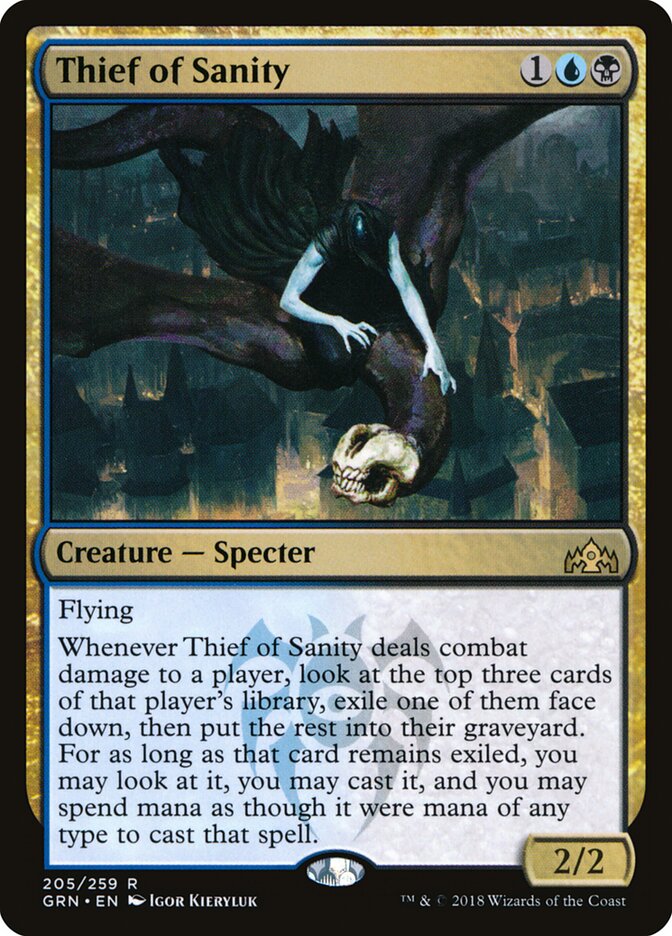 Thief of Sanity card front