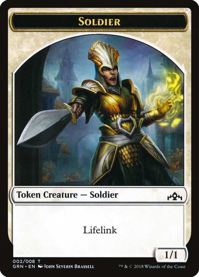 Soldier card front