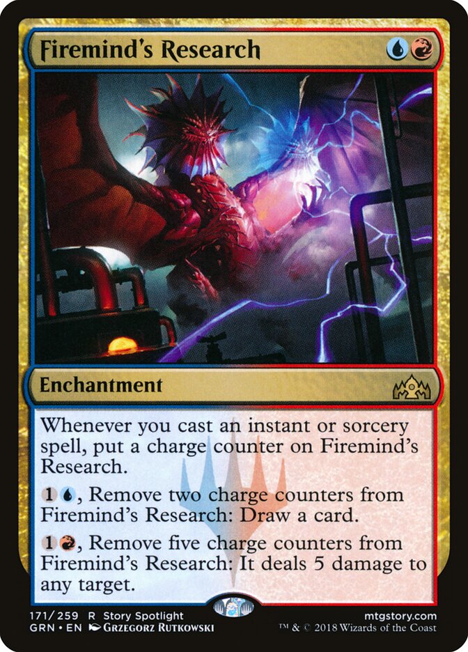 Firemind's Research card front