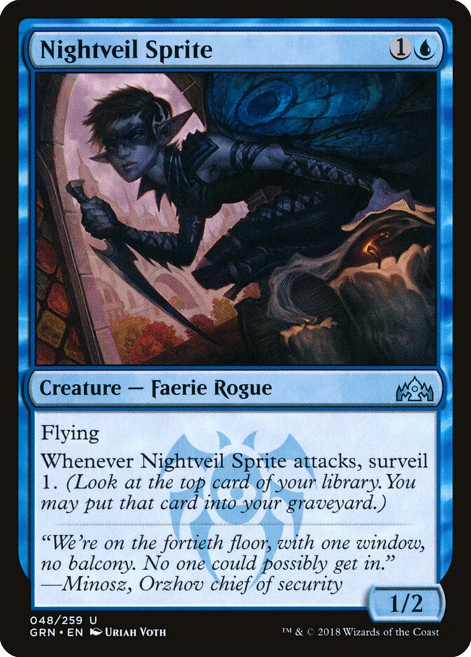 Nightveil Sprite card front