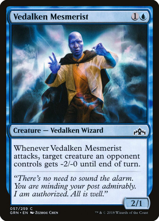 Vedalken Mesmerist card front