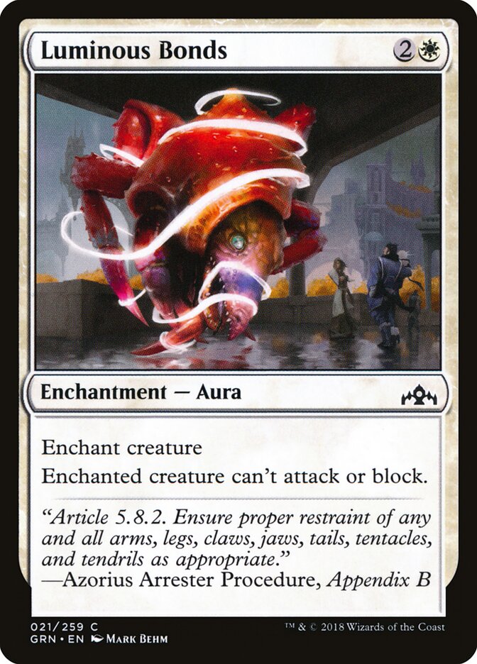Luminous Bonds card front
