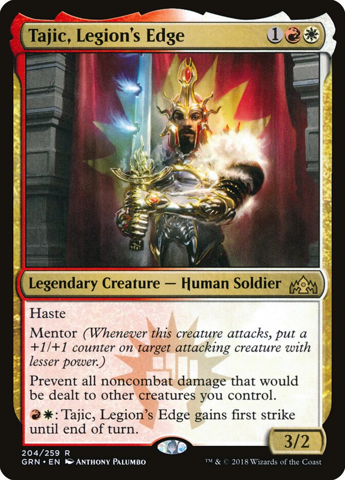 Tajic, Legion's Edge card front