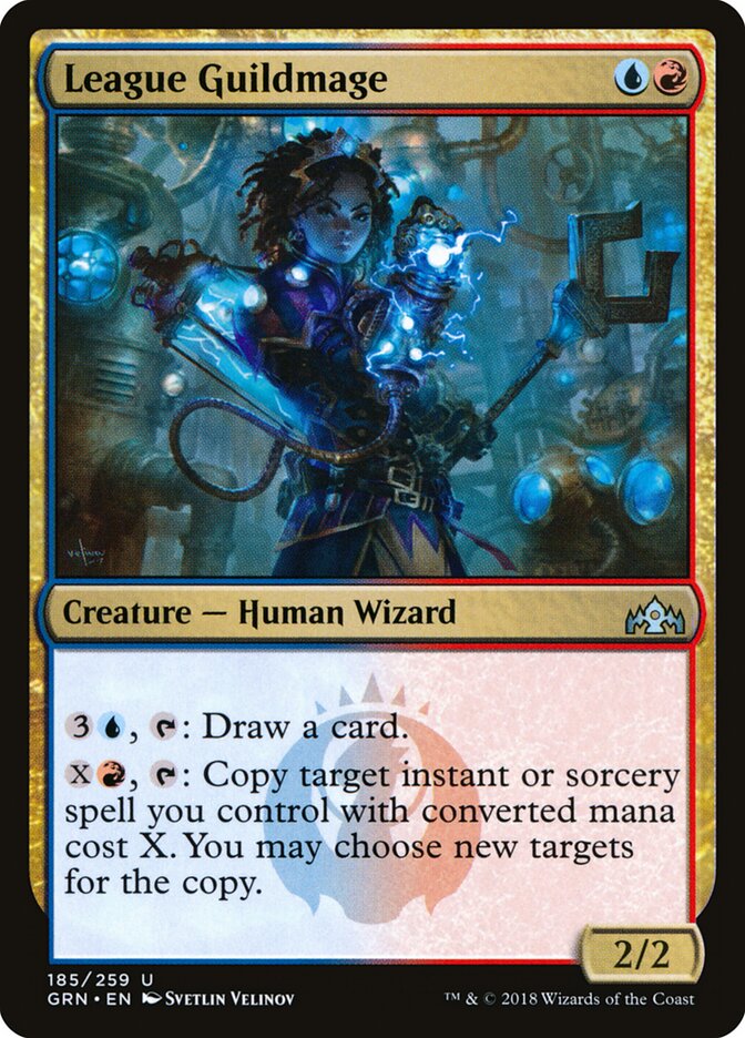League Guildmage card front