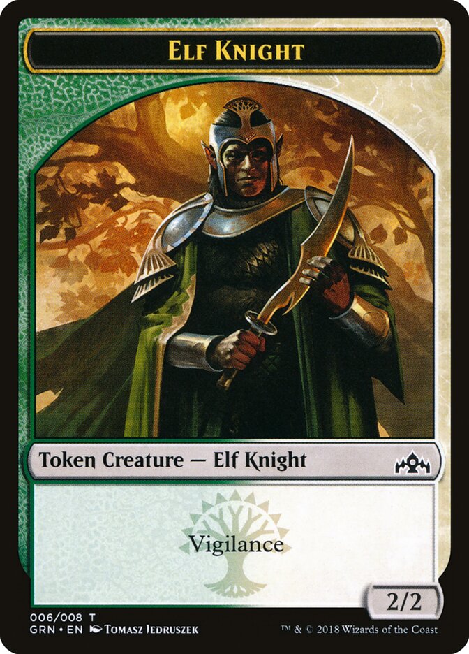 Elf Knight card front