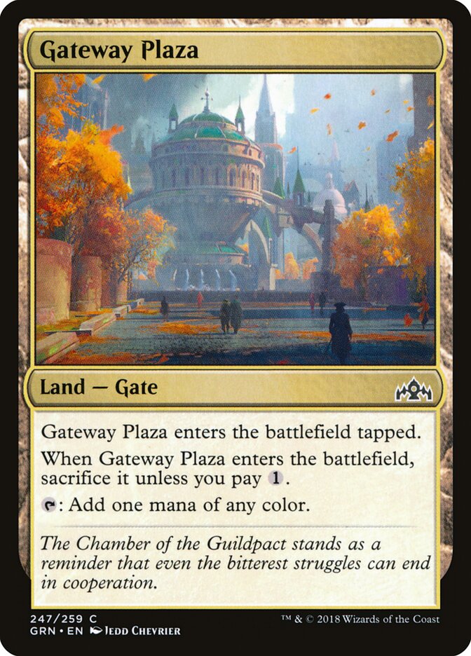 Gateway Plaza card front