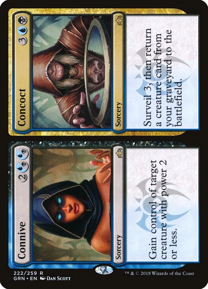 Connive card front
