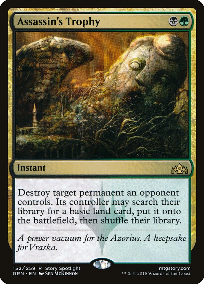 Assassin's Trophy card front
