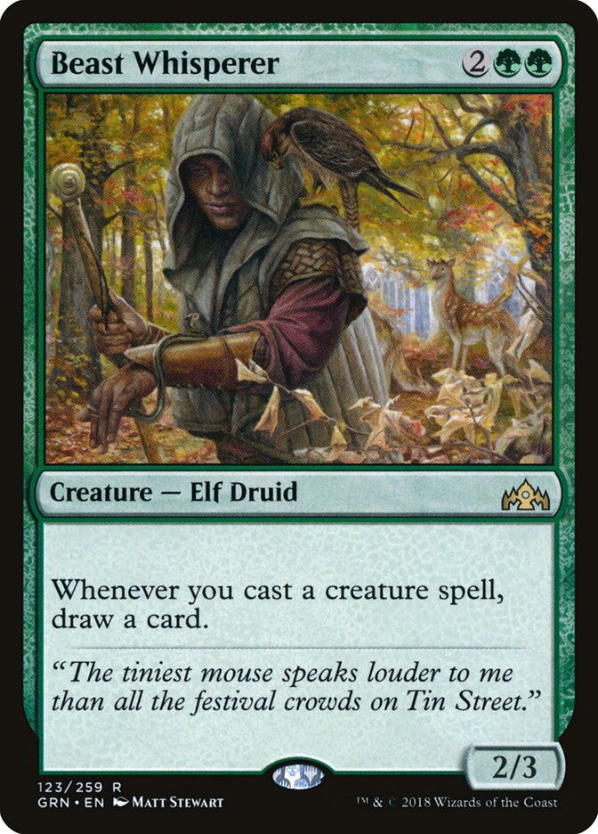 Beast Whisperer card front