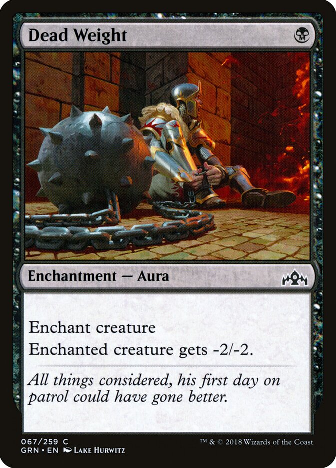 Dead Weight card front