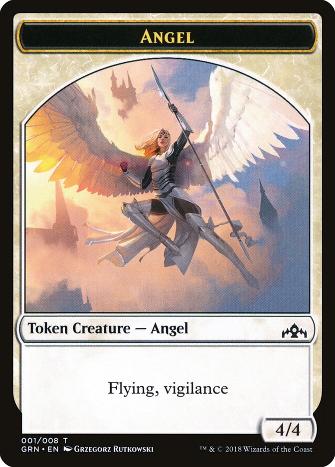 Angel card front