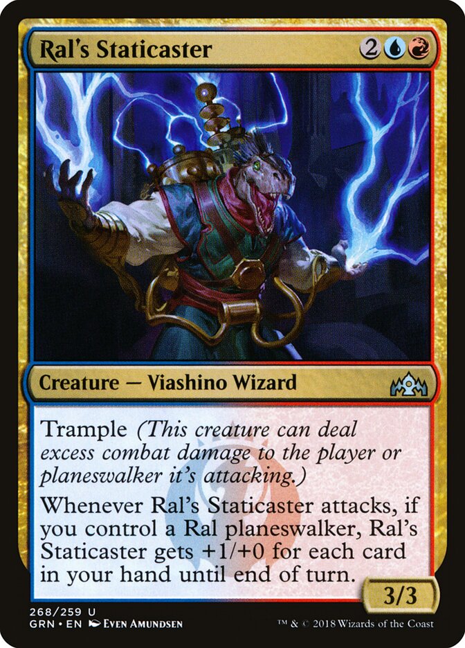 Ral's Staticaster card front