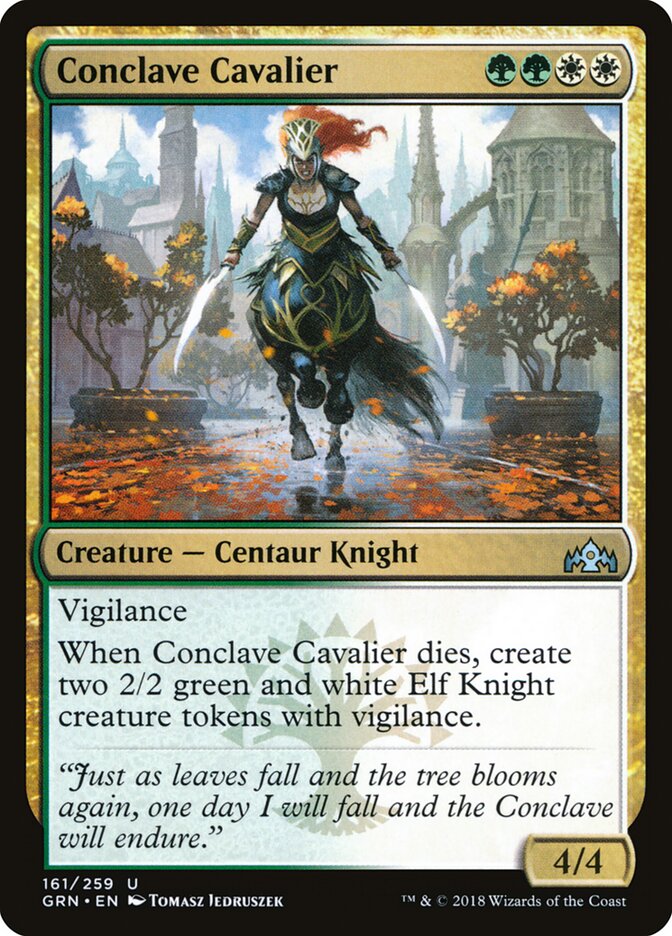 Conclave Cavalier card front