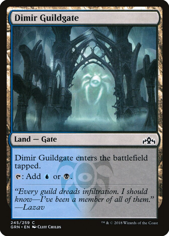 Dimir Guildgate card front