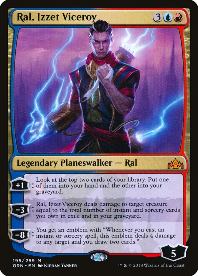 Ral, Izzet Viceroy card front