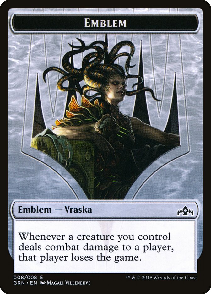 Vraska, Golgari Queen Emblem card front