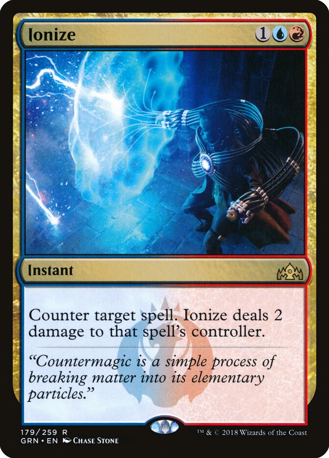 Ionize card front