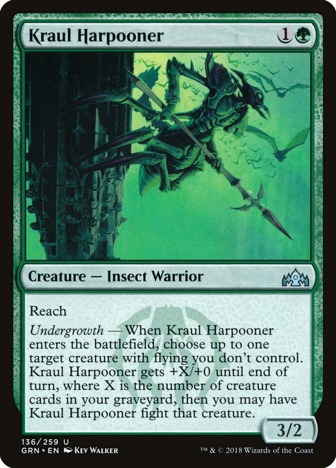 Kraul Harpooner card front