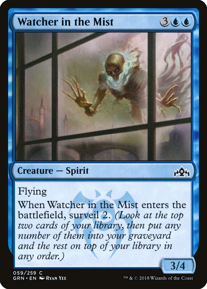 Watcher in the Mist card front