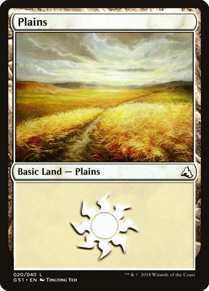 Plains card front