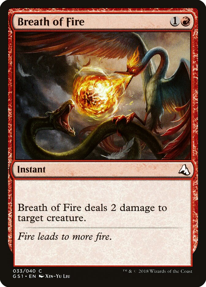 Breath of Fire card front