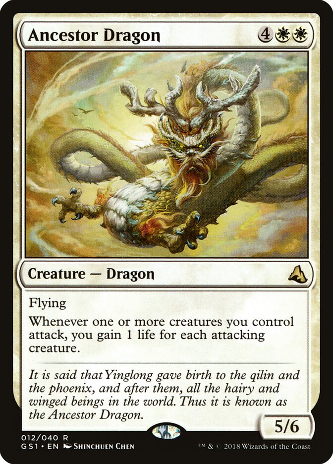 Ancestor Dragon card front